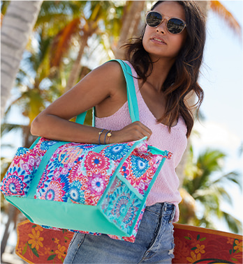 Zip-Top Organizing Utility Tote