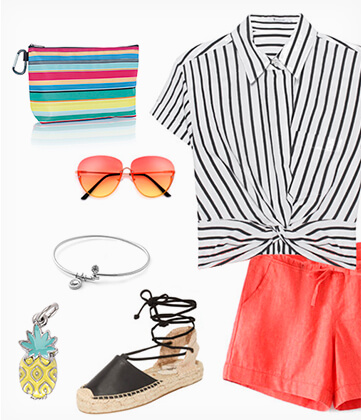 Pack for a stylish spring break