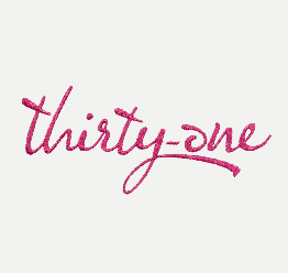 Example of a Thirty-one Logo Icon-It