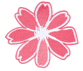 Example of embroidery without text