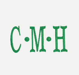 Example of an initial impressions dotted