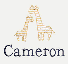 Example of a Giraffe Duo Icon-It