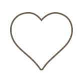 Example of a heart etching