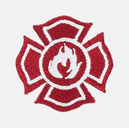 Example of a fire fighter icon-it