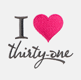 Example of a I heart Thirty-One Icon-It