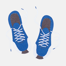 Example of a Running Shoes
