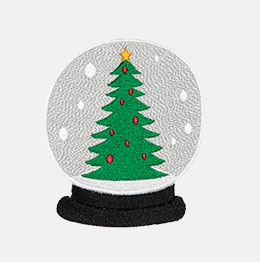 Example of a Snow Globe Tree icon-it