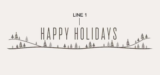 Example of a Holiday Hills etching