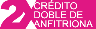 Dos veces: Crédito Doble a la Anfitriona